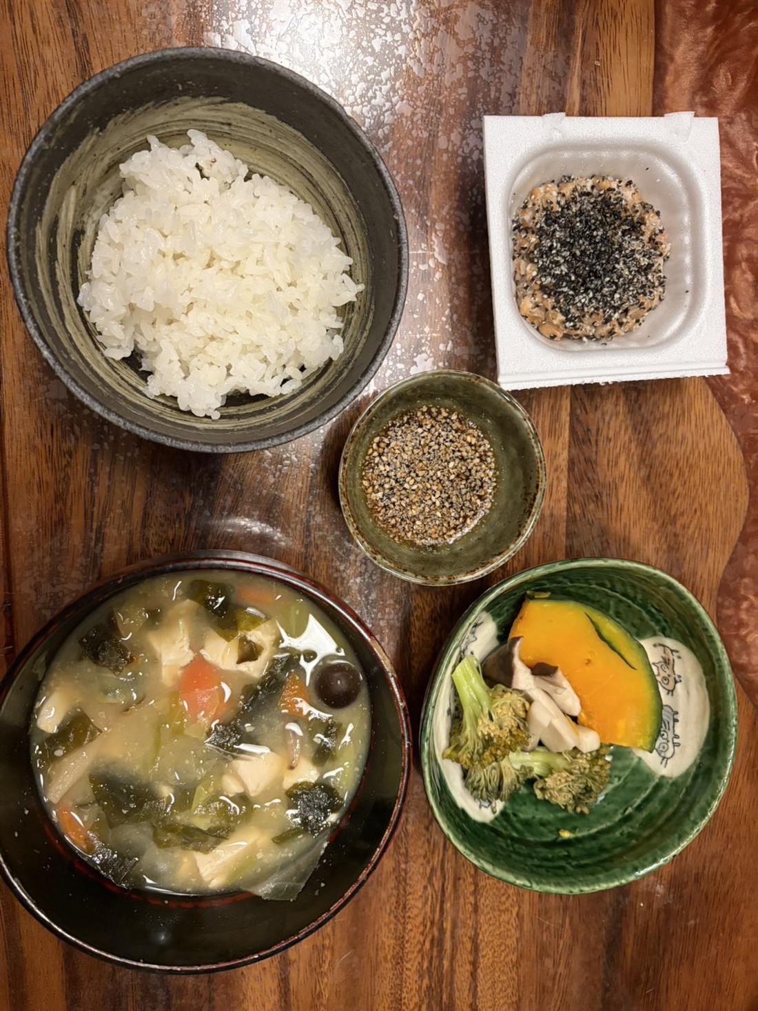 一汁三菜の回復食